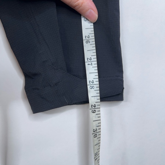 Patagonia Stretch Rainshadow Jacket Black Hooded Lightweight Men's Size Medium - Picture 10 of 11